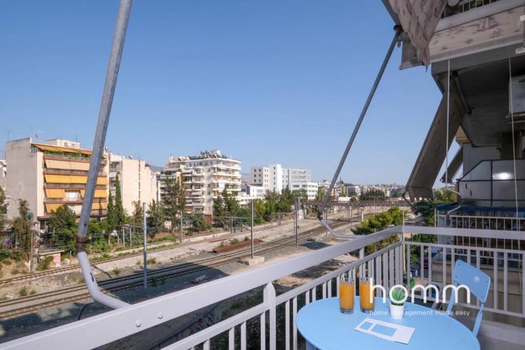 58m² homm 2bd Apartment Konstantinoupoleos str Atenas Exterior foto