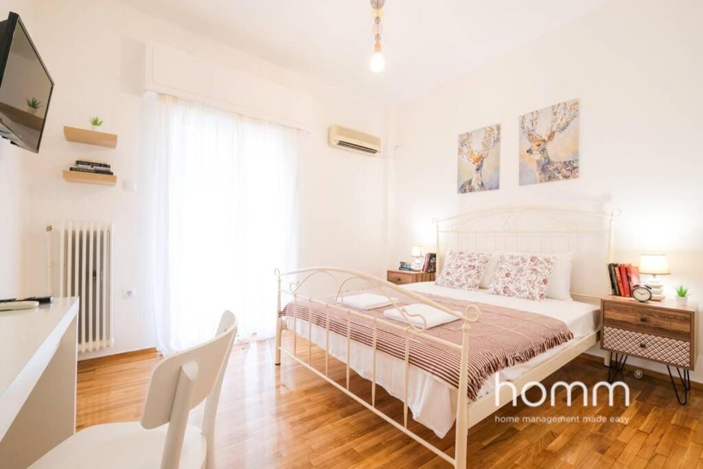 58m² homm 2bd Apartment Konstantinoupoleos str Atenas Exterior foto