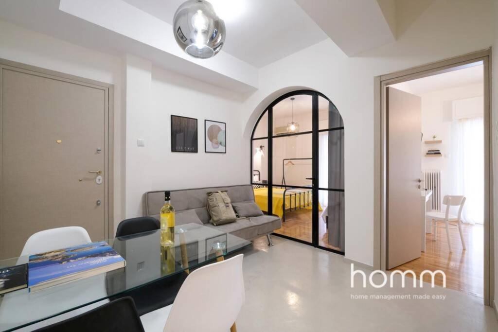 58m² homm 2bd Apartment Konstantinoupoleos str Atenas Exterior foto